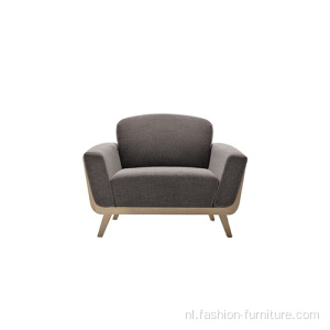 Ash Armrest Stof Hamper Single Seat Sofa